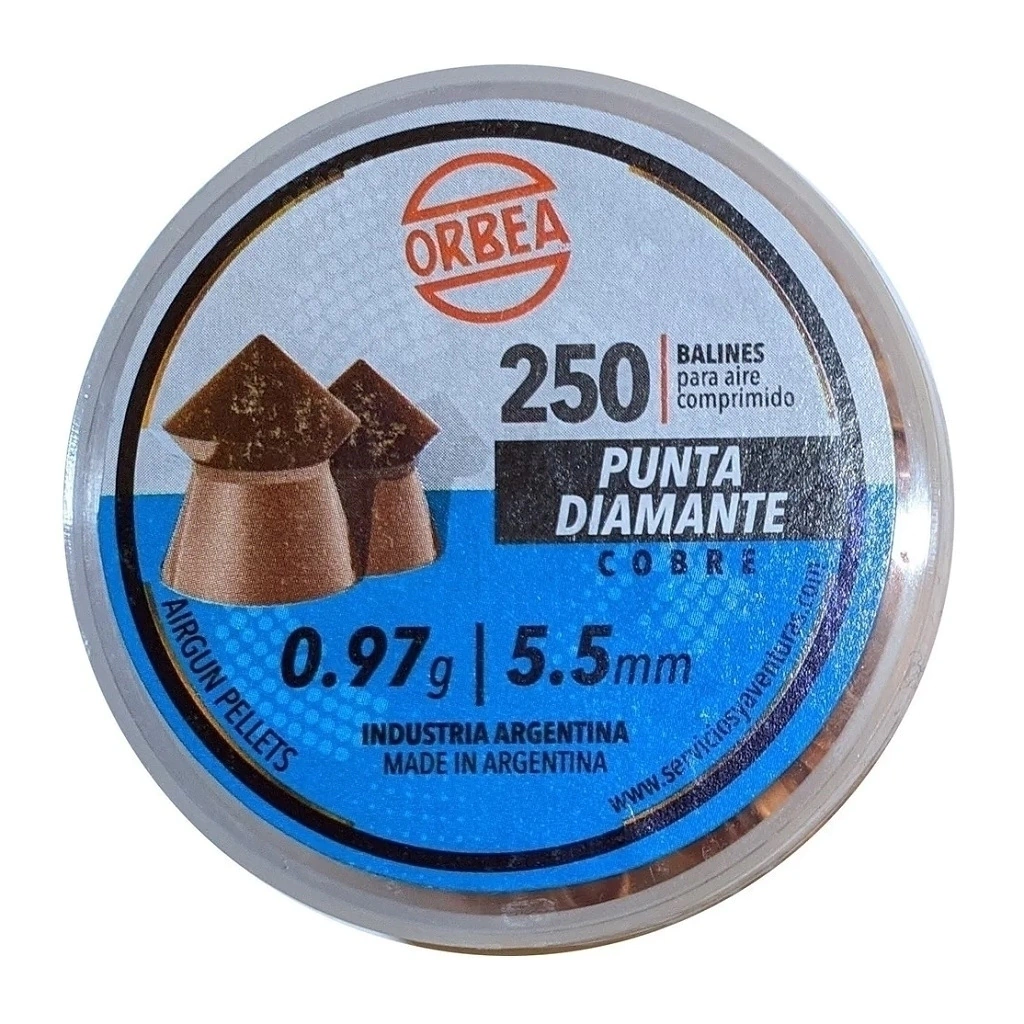 COPAS ORBEA 5.5 PUNTA DE DIAMANTE COBRE 250T