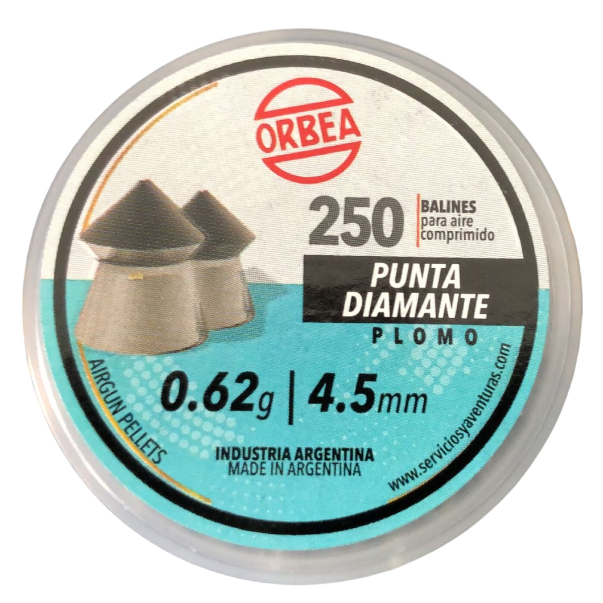 COPAS ORBEA 4.5 PUNTA DE DIAMANTE PLOMO 250T