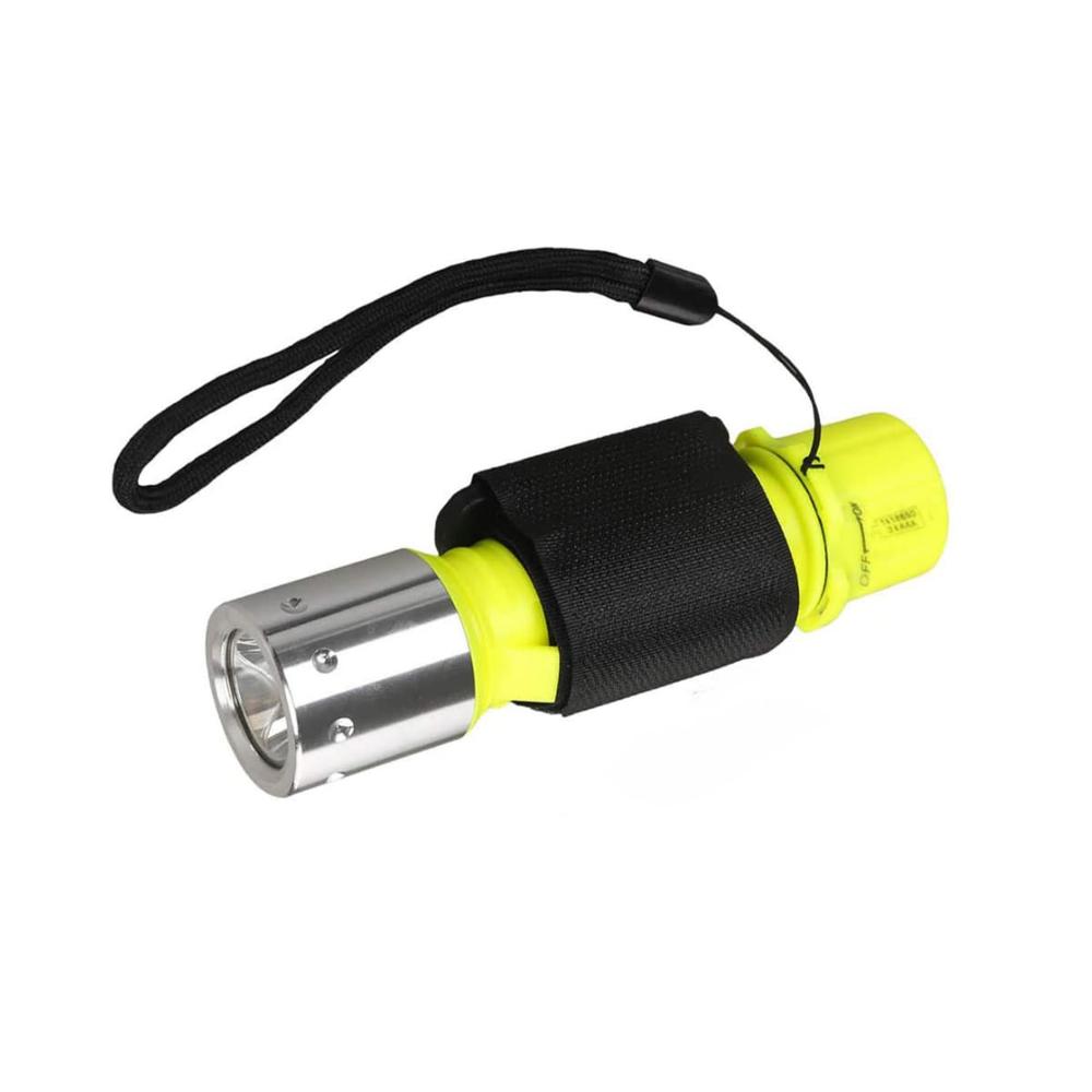 LINTERNA BUCEOPROFESIONAL WATERPROOF HEADLAMP DE FRENTE