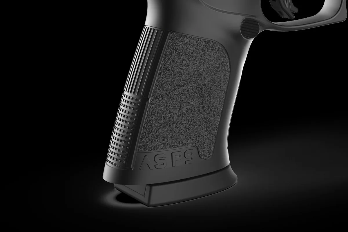 PISTOLA ASELKON MODELO ASP9