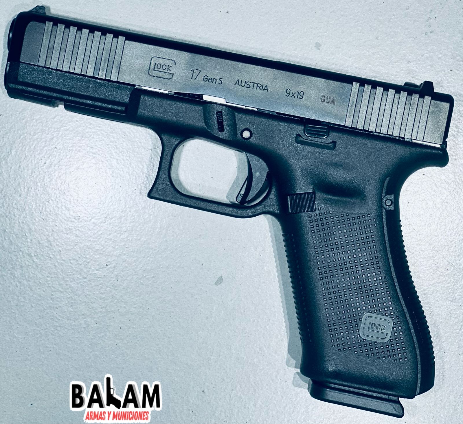 PISTOLA MARCA GLOCK 17 GEN 5 CALIBRE 9X19