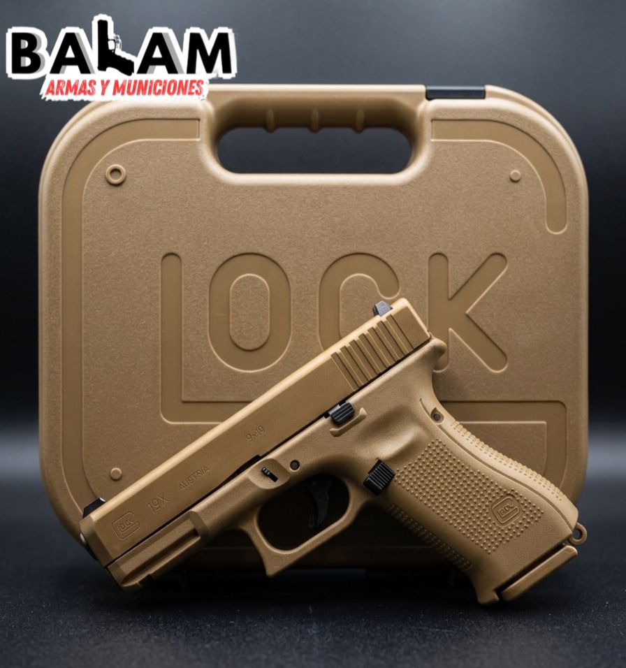PISTOLA MARCA GLOCK MODELO 19X CALIBRE 9X19