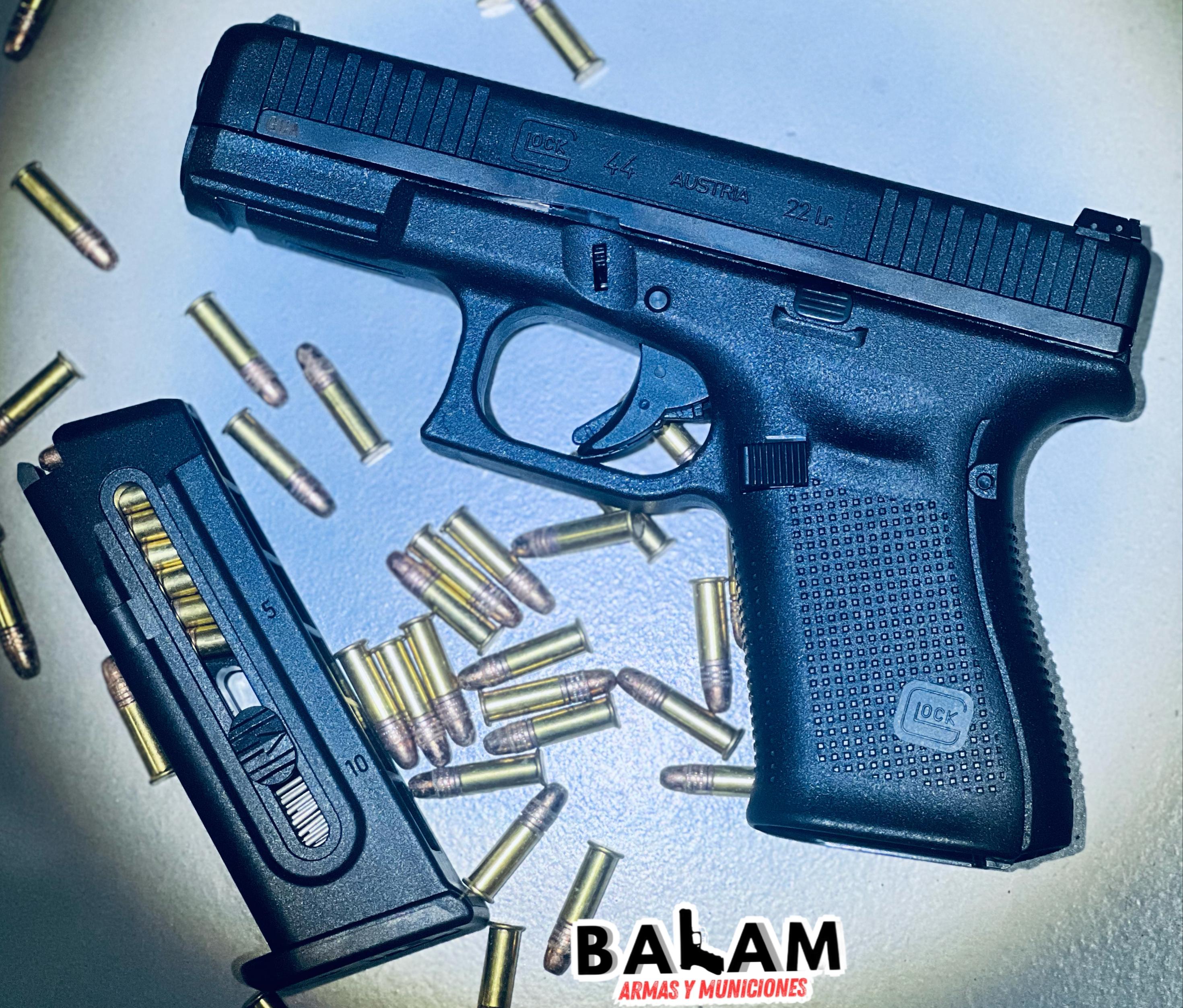 PISTOLA GLOCK MODELO 44 CALIBRE 22LR.