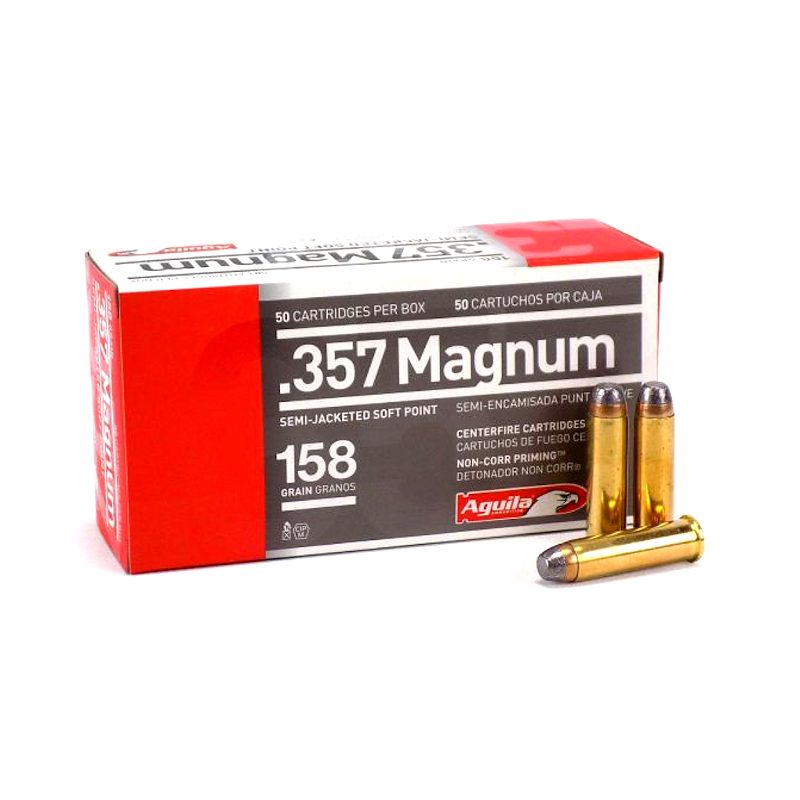 CALIBRE .357 MAGNUM AGUILA