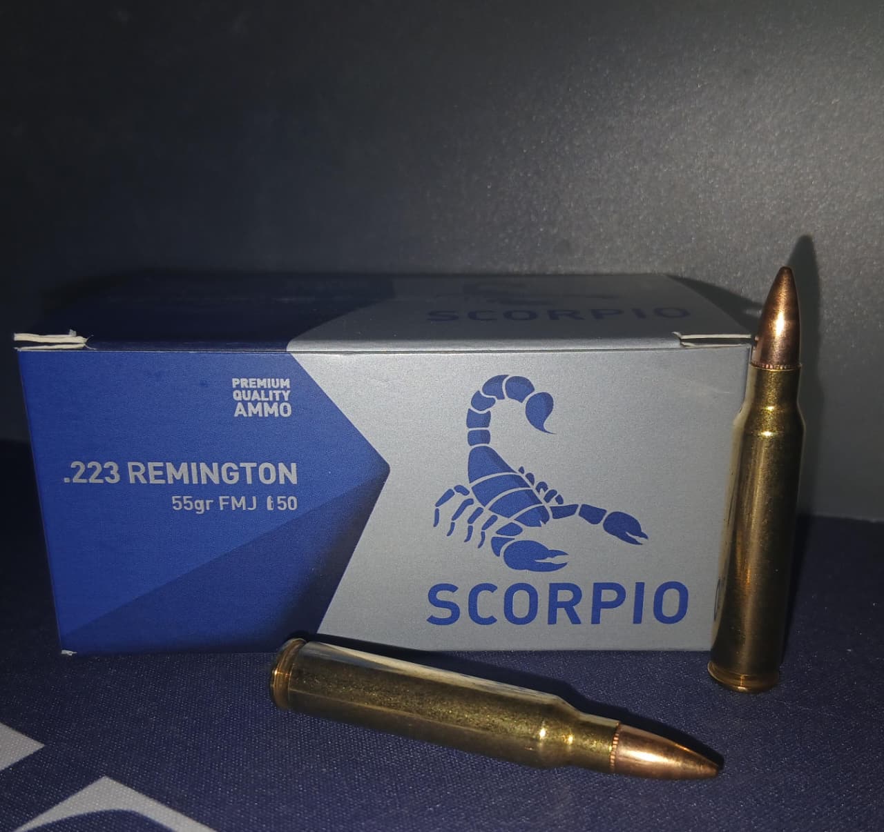 CALIBRE .223 SCORPIO 55GR  50T