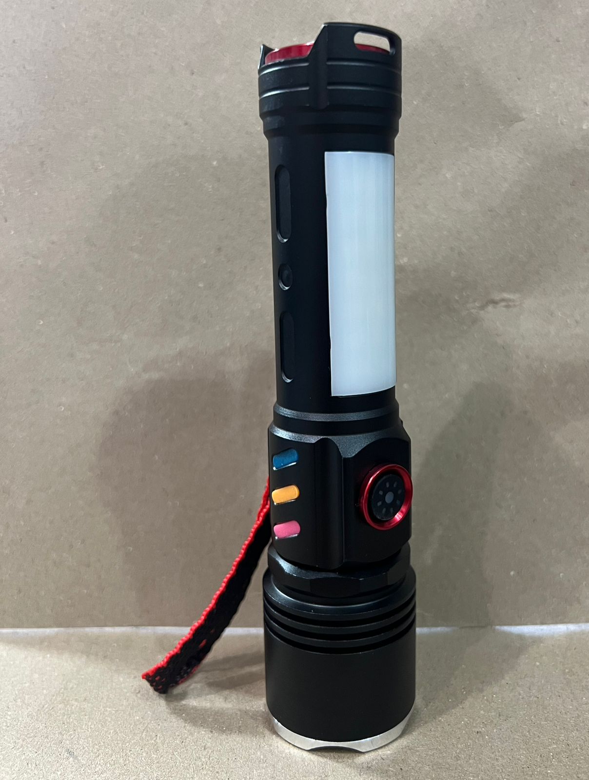 LINTERNA MULTI FUNCTION FLASHLIGHT TYPE-C COLORES