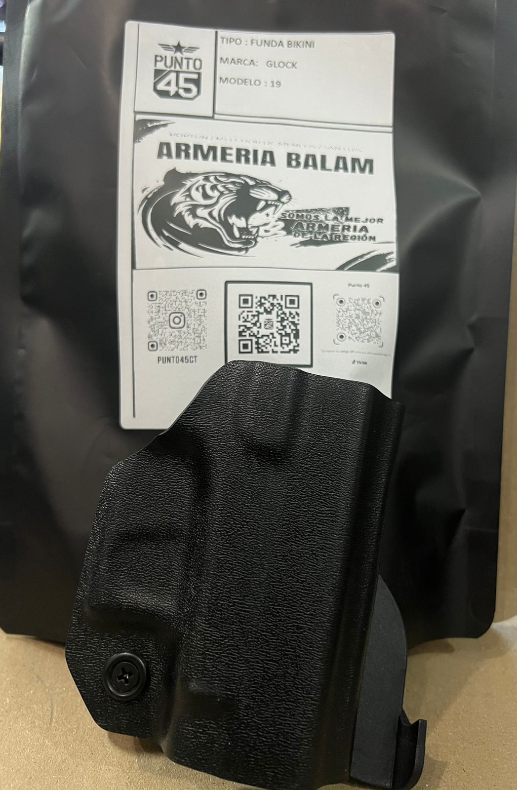 FUNDA TIPO BIKINI PARA GLOCK 19