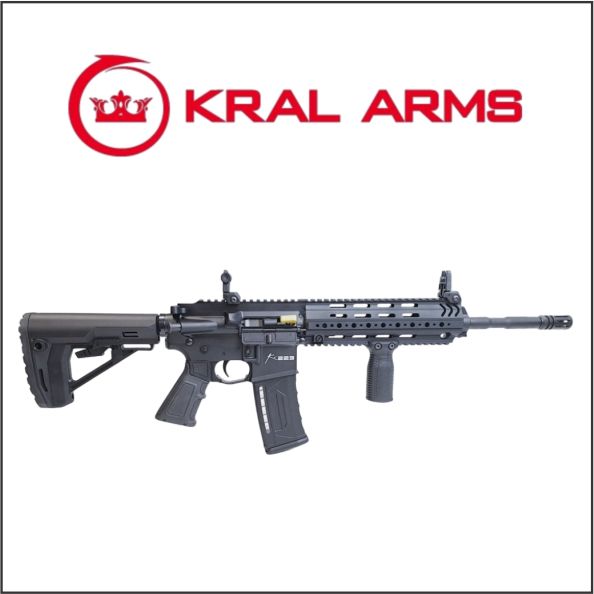 CARABINA MARCA KRAL ARMS MODELO KR223 CALIBRE .223REM LARGO DE CAÑON 265MM.