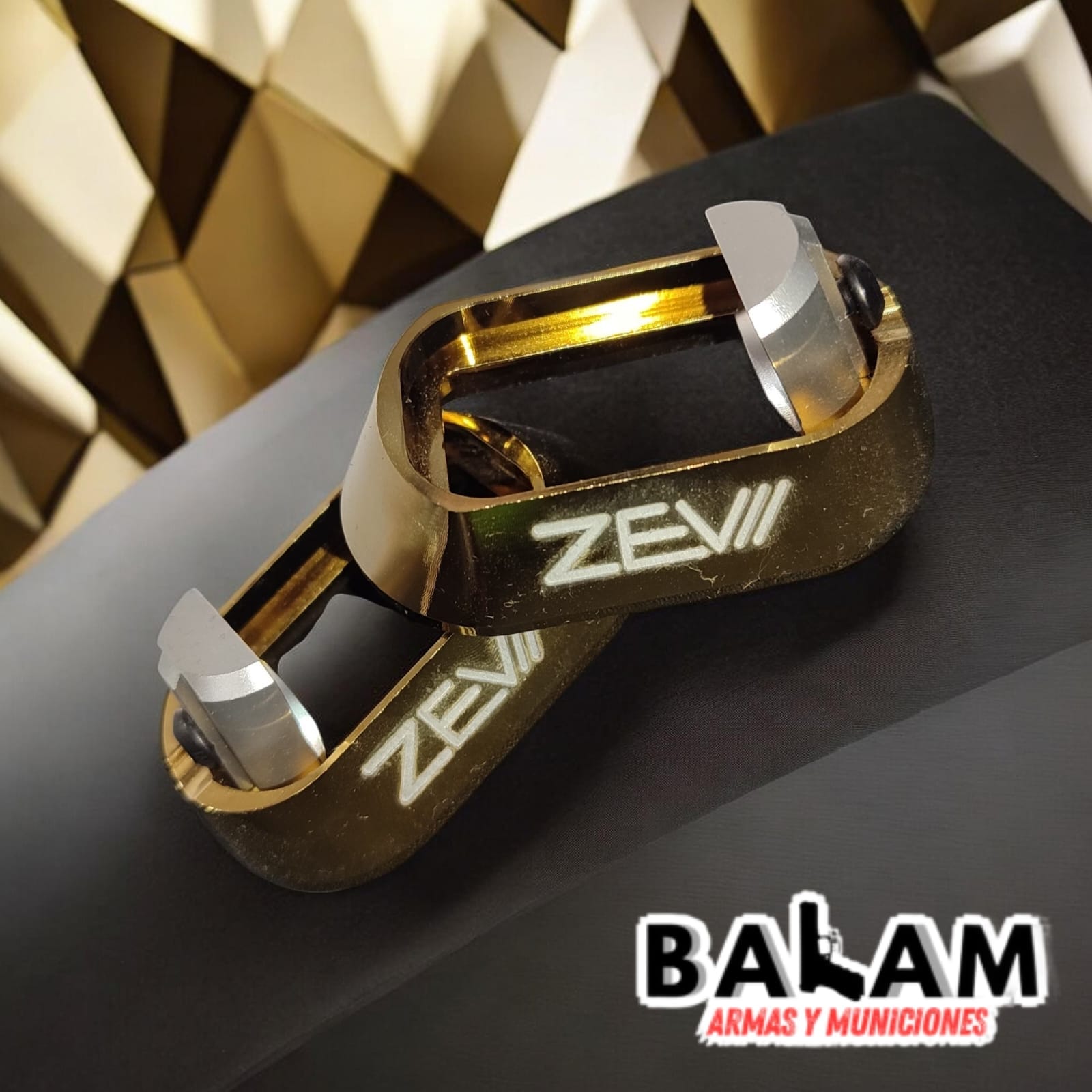 EMBUDO ACAMPANADO ZEV 5TA DORADO LISO