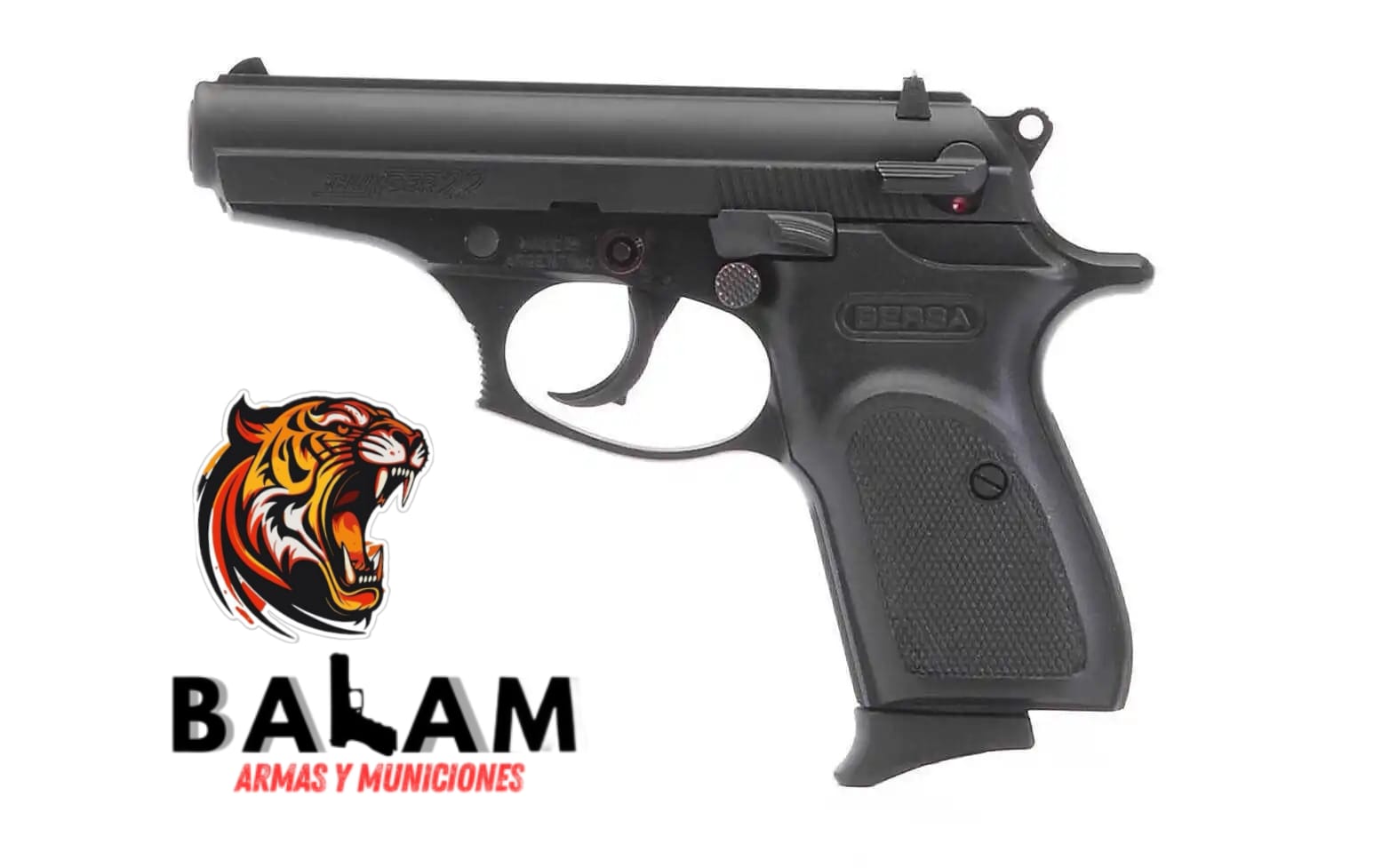 PISTOLA MARCA BERSA MODELO THUNDER22 CALIBRE 22LR LARGO DE CAÑON 91MM