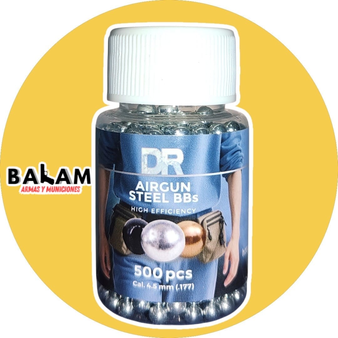 BALINES DR AIRGUN STEEL BBs 500pcs cal.4.5mm