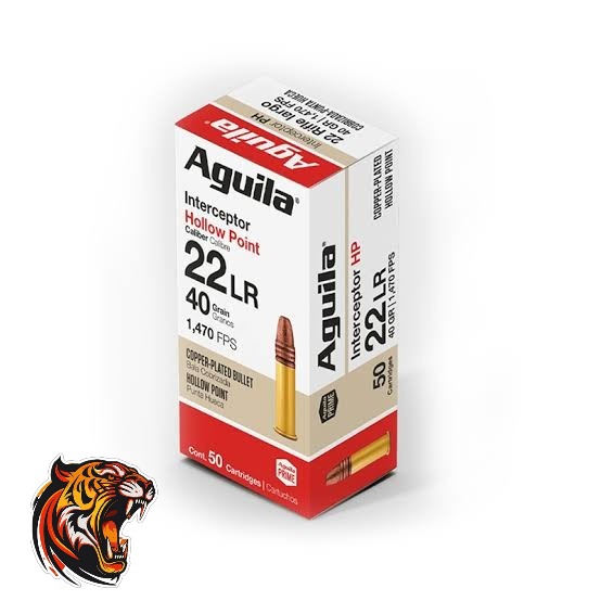 MUNICION MARCA AGUILA 22LR INTERCEPTOR 40Grs LOTE E70045786