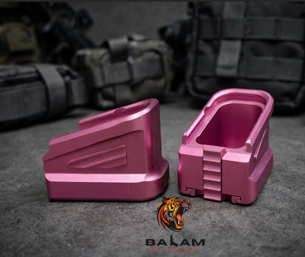 TACO GLOCK LINEAS ROSA 9MM/40 +5